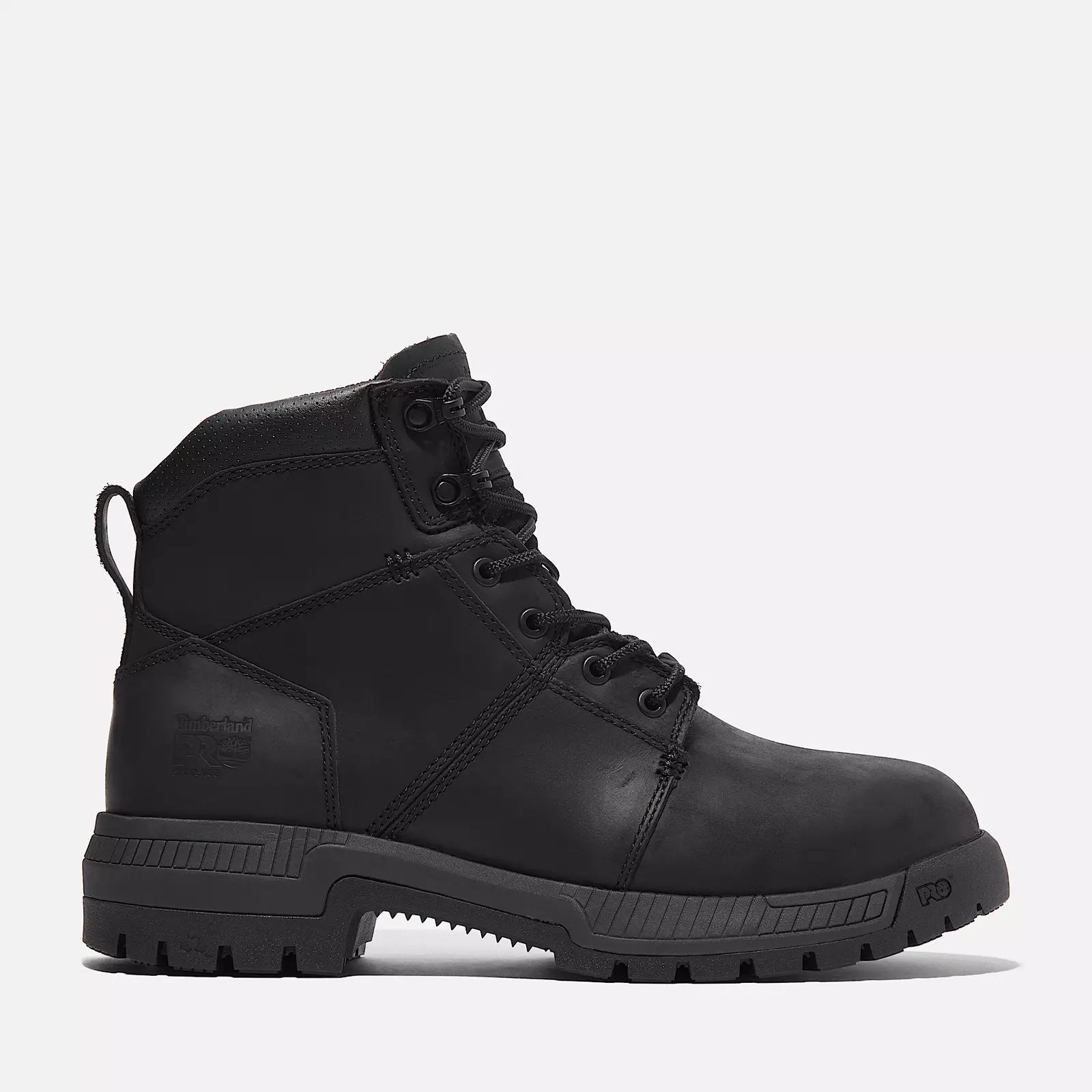 Timberland Pro Montauk 6-Inch Steel Toe Workboot, Jet Black, Size M 10